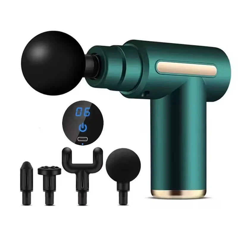 Mini Fascia Gun Sports Professional Wireless Massage Gun Muscle Relaxation Massage Equipment Fascia Gun Full Body Massager