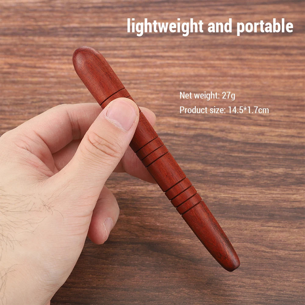 Wooden Foot Spa Physiotherapy Thai Massage Health Relaxation Wood Stick Tools Wooden Massage Stick Manual Massage Health Care