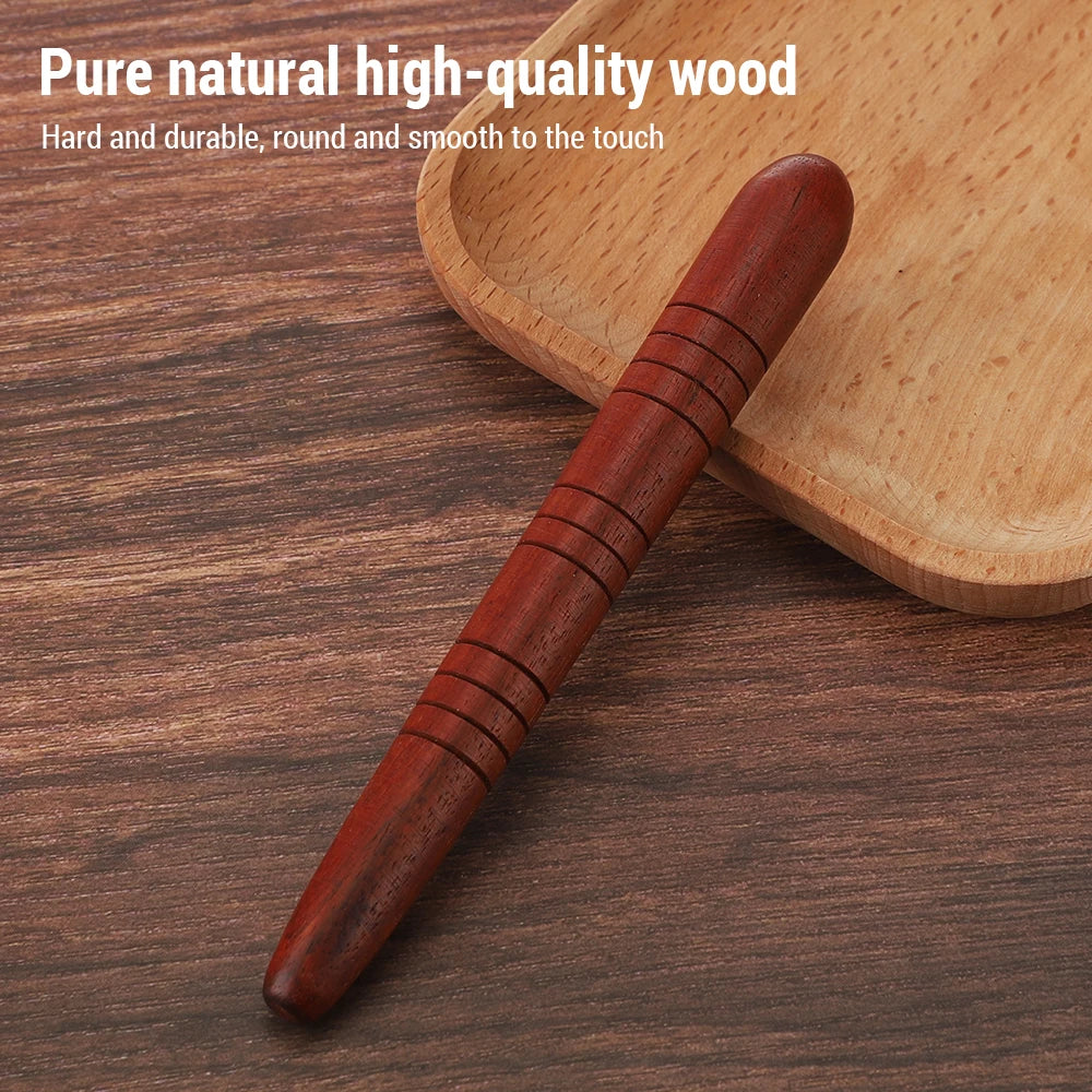 Wooden Foot Spa Physiotherapy Thai Massage Health Relaxation Wood Stick Tools Wooden Massage Stick Manual Massage Health Care