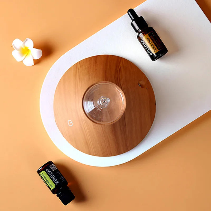 Portable 2000mAh Rechargeable Nebulizer Waterless Diffuser for Household Use Plastic Glass Electric Essential Oil Scents