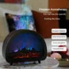 OEM/ODM Custom Logo Aroma Essential Oil Diffuser and Humidifier, 12-Color Changing Night Light with Remote for Home Use