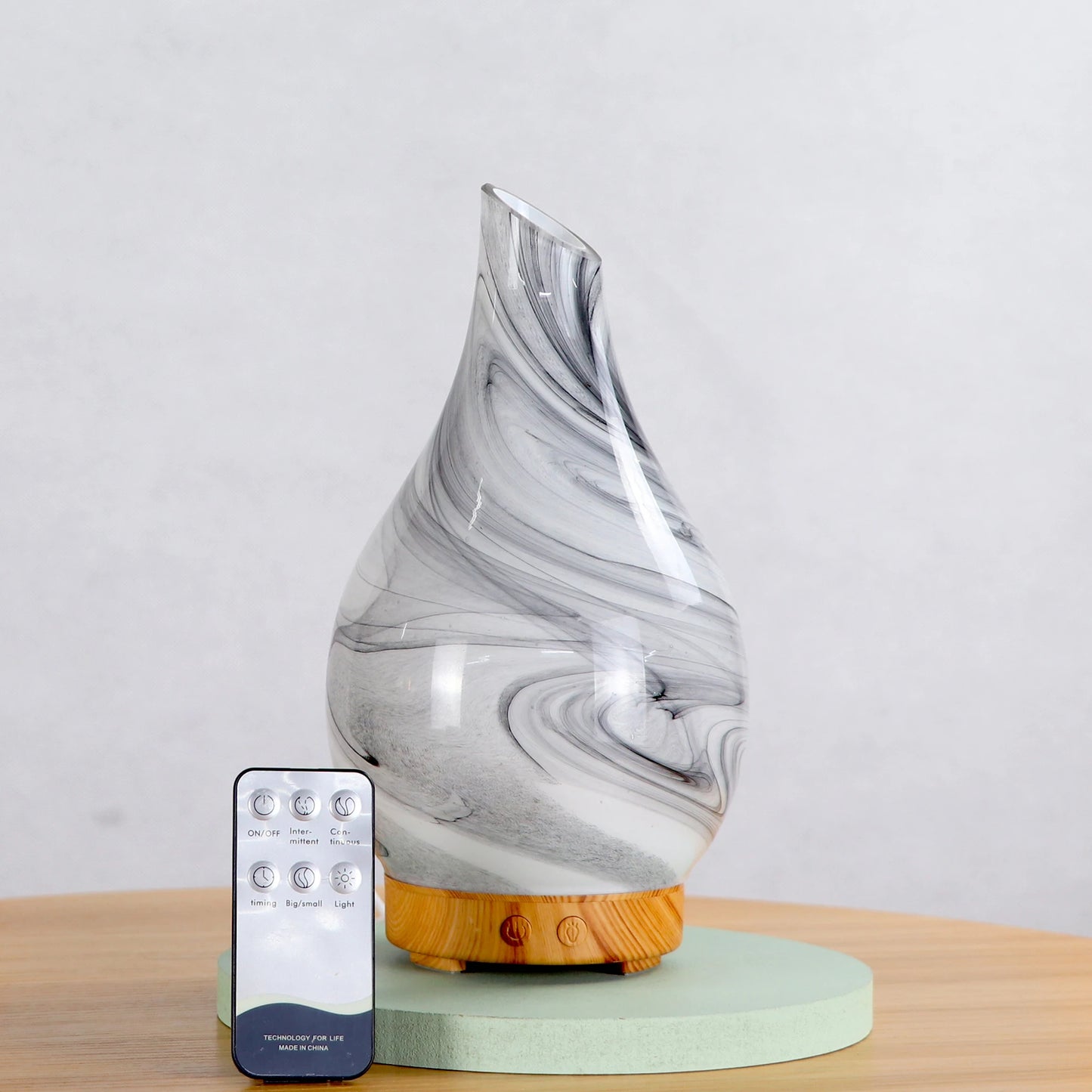 Luxurious Fragrance Diffuser Colour Glass air Humidifier Machine Plugin Oil Diffuser Crystal Aroma Diffuser