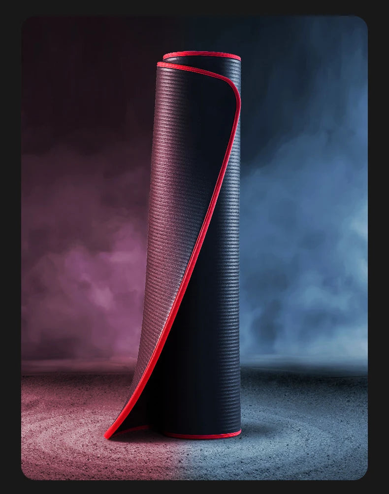 Yoga Mat Meditation Mat for Fitness Pilates Exercise At Home Gymnastics Thick Equipment Body Building Sports Nonslip