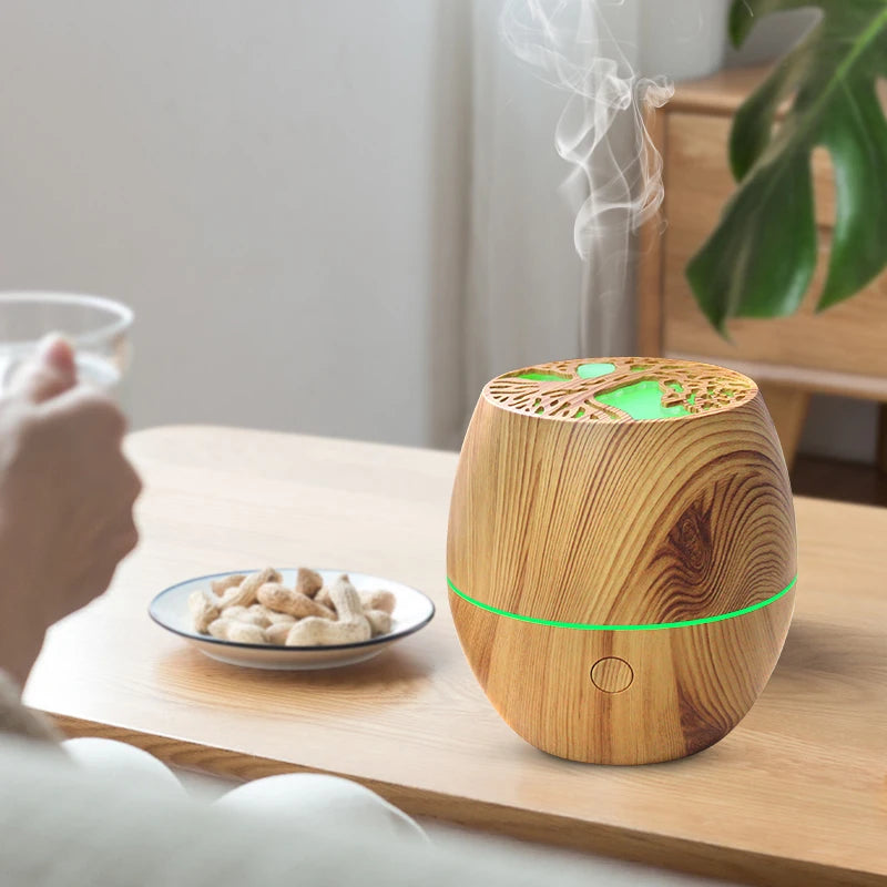 Led High Quality Diffuser With Essential Oil Ultrasonic Aroma Diffuser Usb Air Conditioner Humidifier