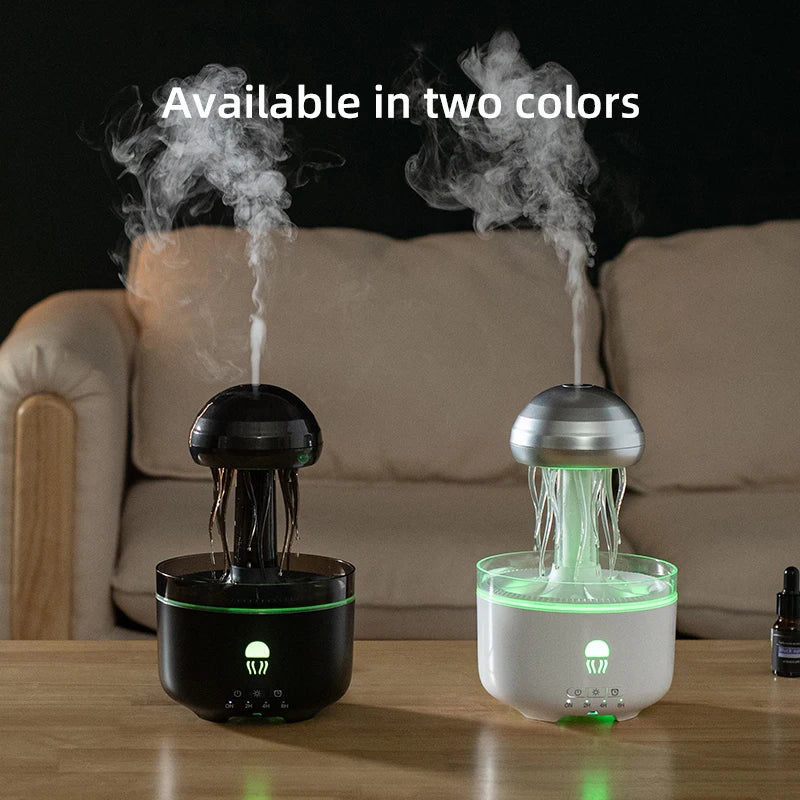 Aromatherapy 320ML Essential Oil Diffuser Humidifier Volcanic Flame air Humidifier Night Lamp, Volcanic Flame Aroma Diffuser