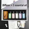 Cool Mist Mini Portable Perfume Air Freshener Waterless Essential Oil Diffuser Smart Car Aroma Diffuser With Oil Set