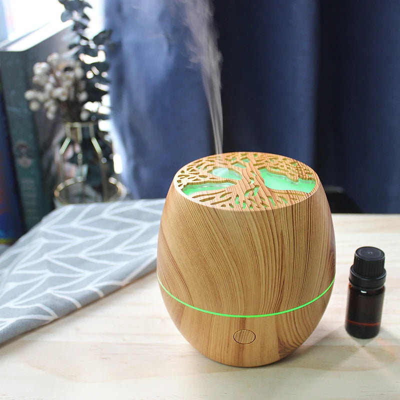 Led High Quality Diffuser With Essential Oil Ultrasonic Aroma Diffuser Usb Air Conditioner Humidifier