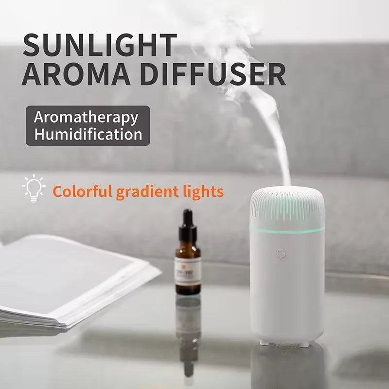 Portable Electric Mini Nebulizer Humidifier Handheld 100ml Plastic Aromatherapy Essential Oil Diffuser for Home and Car