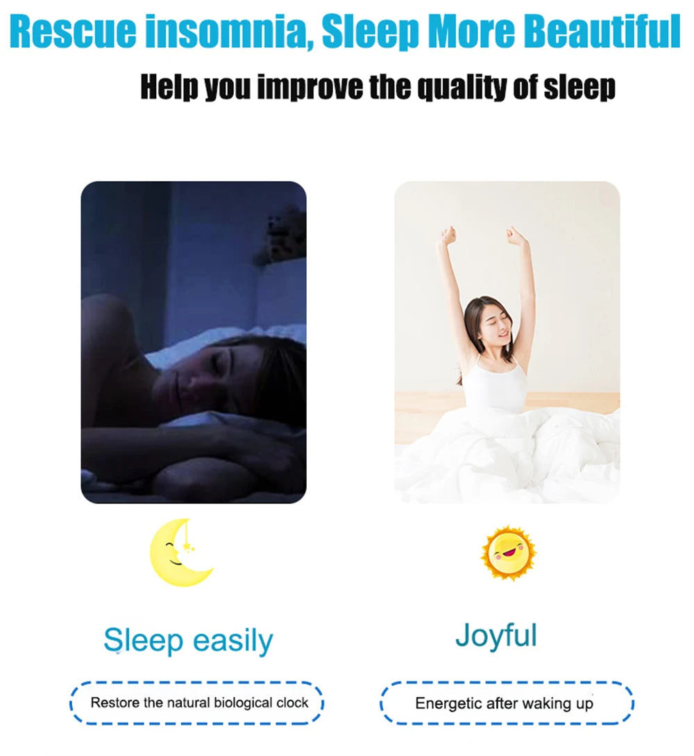 Insomnia Sleepless Sleep Aid Insomnia Device for insomnia Depression Anxiety and Head Pain ATANG CES Migraine