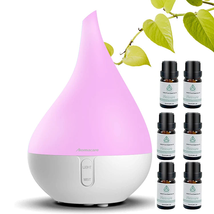 Aromacare Hot Sale 7 Color Led Light Aromatherapy Humidifier Difusores Essential Oil Aroma Diffuser
