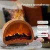 OEM/ODM Custom Logo Aroma Essential Oil Diffuser and Humidifier, 12-Color Changing Night Light with Remote for Home Use