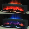 Factory Wholesale  Fireplace Diffuser 200ml Convenient Desktop Aromatherapy Machine with Remote Control Essential Oil Humidifier