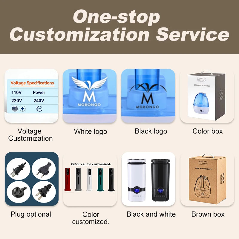 Simple Black White Elegant Color Ceramic Essential Oil Diffusers Ultrasonic Aroma Diffuser Aromatherapy Diffuser air Humidifiers