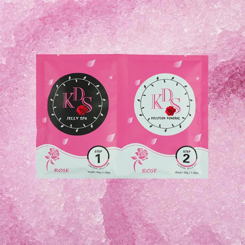 Foot Care Home Jelly Spa Exfoliation 100g Rose Lavender Crystal Mud Foot Bath Salt Foot Bath Foot Therapy