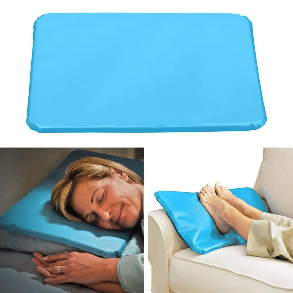 Ice Cold Pillow Massager Therapy Insert Cooling Gel Pad Pillow Mat Aid Cooling Gel Chillow Sleeping Pillow Aid Sleeping