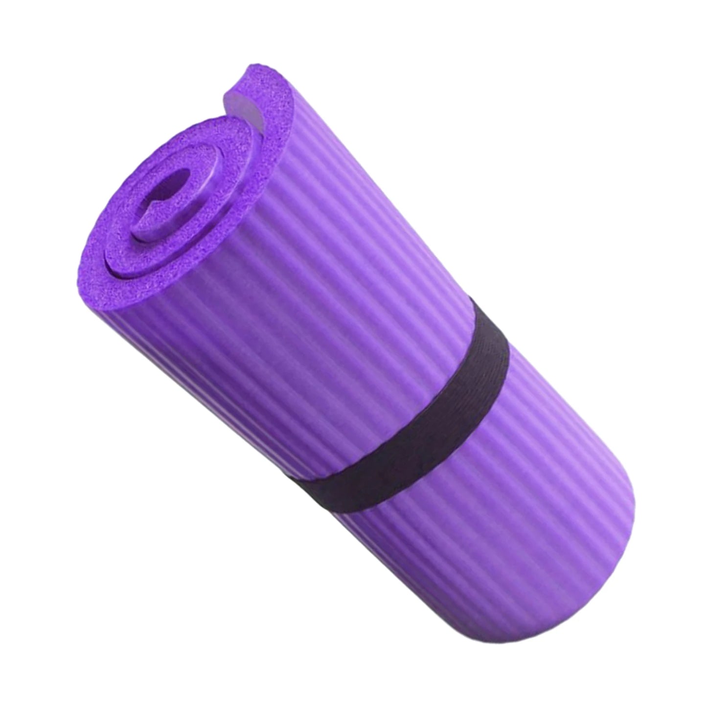 60x25cm Yoga Mat 15mm Home Fitness Mat For Yoga Pilates Flat Support Belly Roll Sports Portable Indoor Outdoor Sports Equipments
