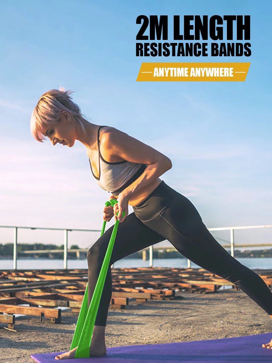 Resistance Bands for Working Out,Free Elastic and Exercise Bands Set for Suitable for Rehab, Yoga, Pilates, Gym, Home Exercise