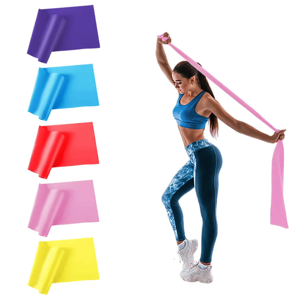 Resistance Bands for Working Out,Free Elastic and Exercise Bands Set for Suitable for Rehab, Yoga, Pilates, Gym, Home Exercise