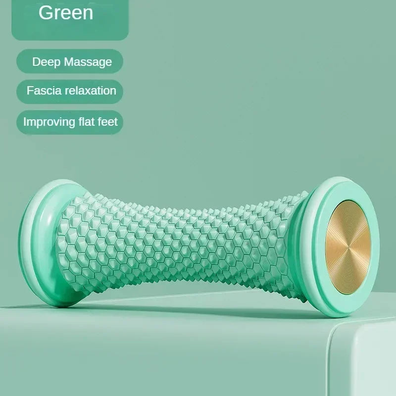 Foot Massager Massage Roller Yoga Massage Ball Plantar Fascia Roller Muscle Relaxation Care Plastic Manual Foot Massager Spa