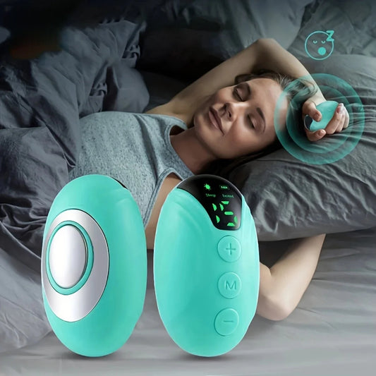 Smart Sleep Instrument Anxiety Relief Neuro Sleep Nerves Insomnia Soothe Device Healthy Pulse Stimulation Hand Held Sleeping