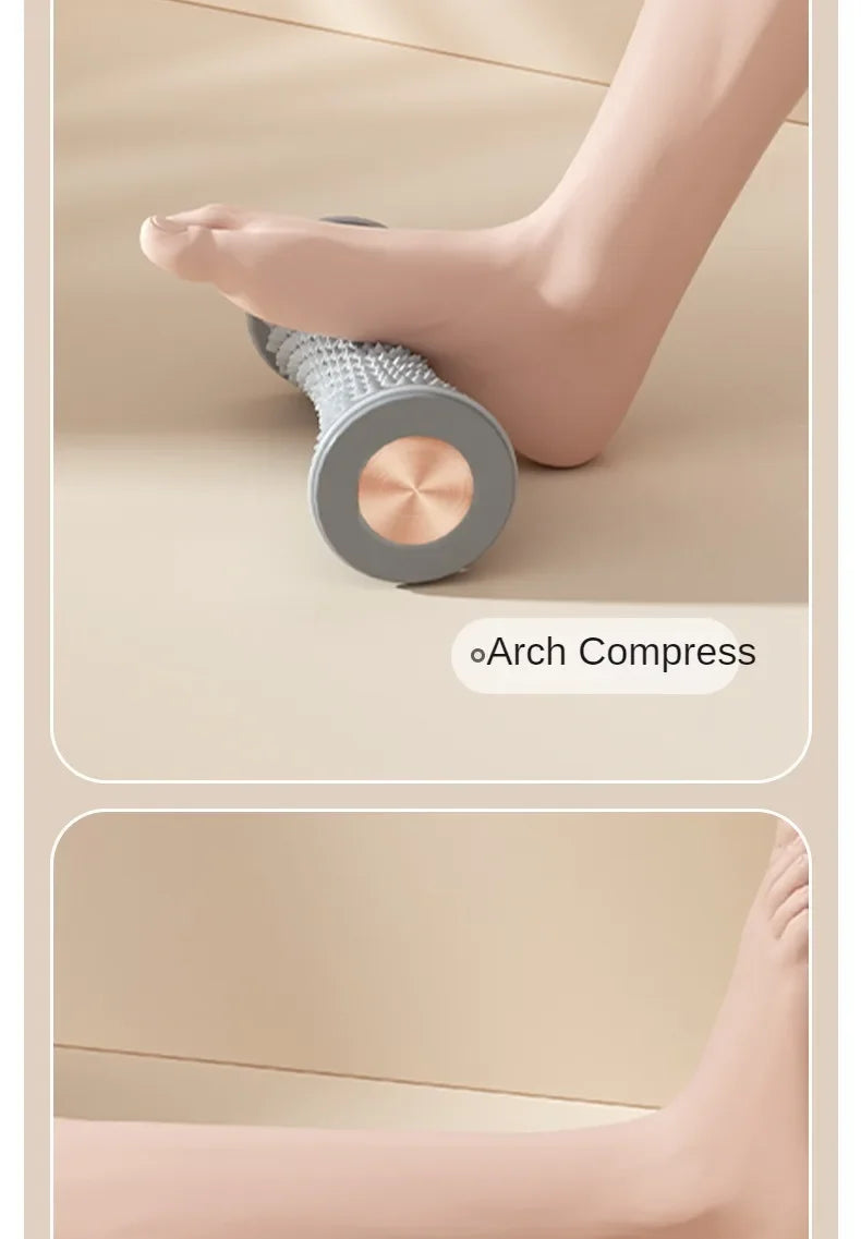 Foot Massager Massage Roller Yoga Massage Ball Plantar Fascia Roller Muscle Relaxation Care Plastic Manual Foot Massager Spa