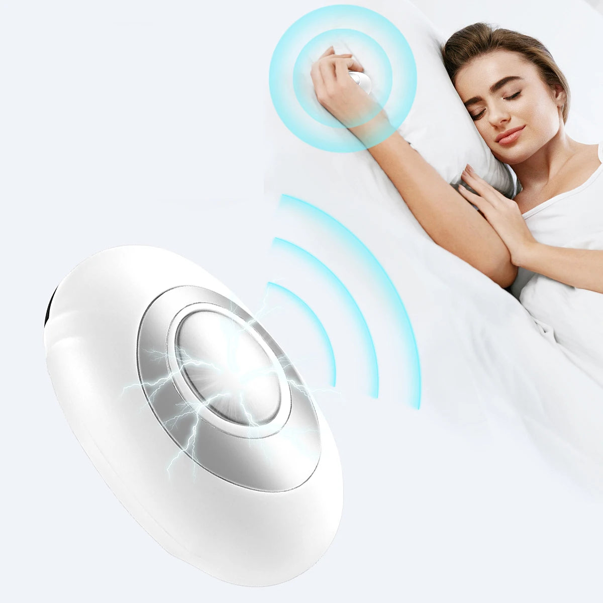 Handheld Sleep Aid Device Micro Current Intelligent Help Sleep Devices for Sleep Massager Relief Anxiety Stress Hypnosis Tool