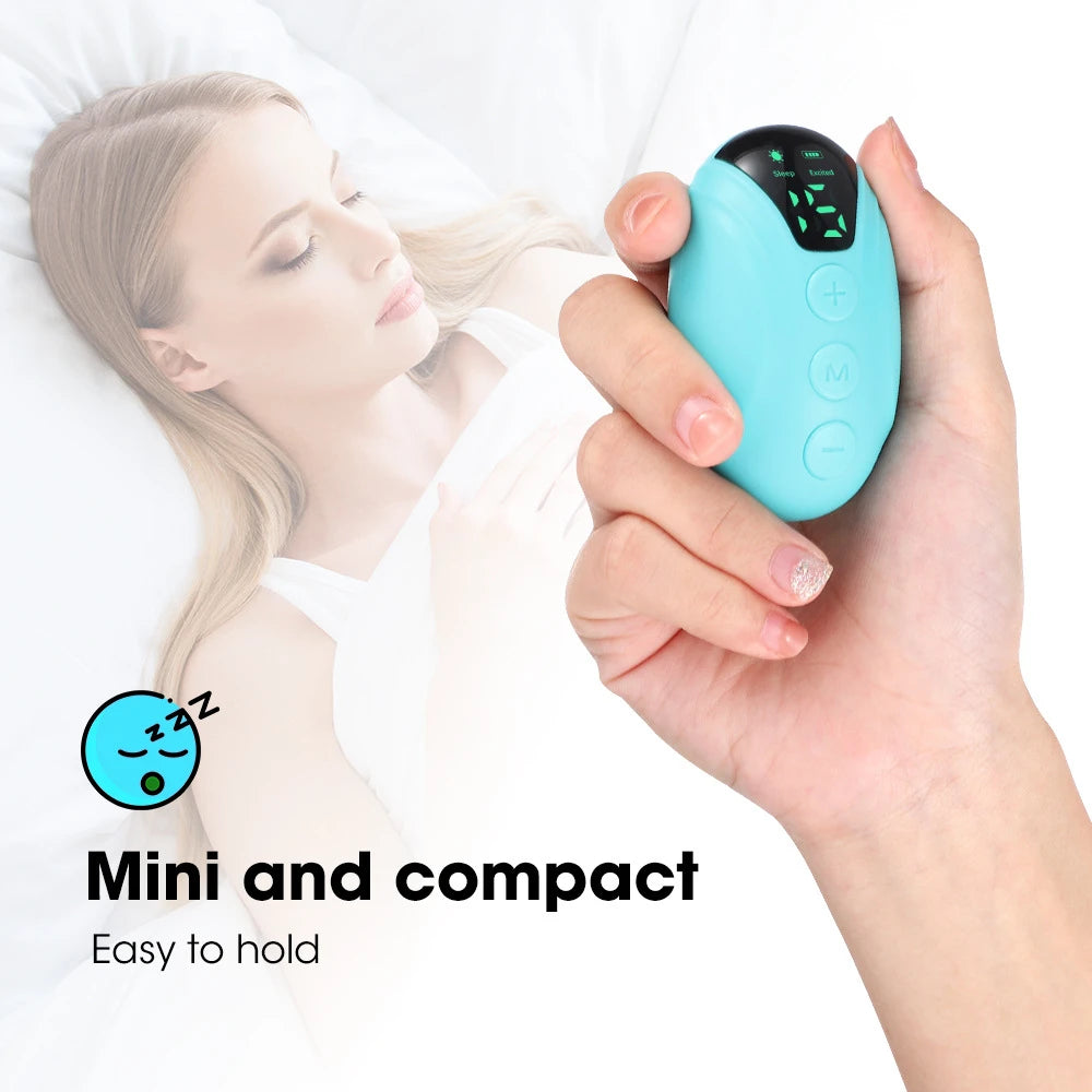 Handheld Sleep Aid Device Micro Current Intelligent Help Sleep Devices for Sleep Massager Relief Anxiety Stress Hypnosis Tool