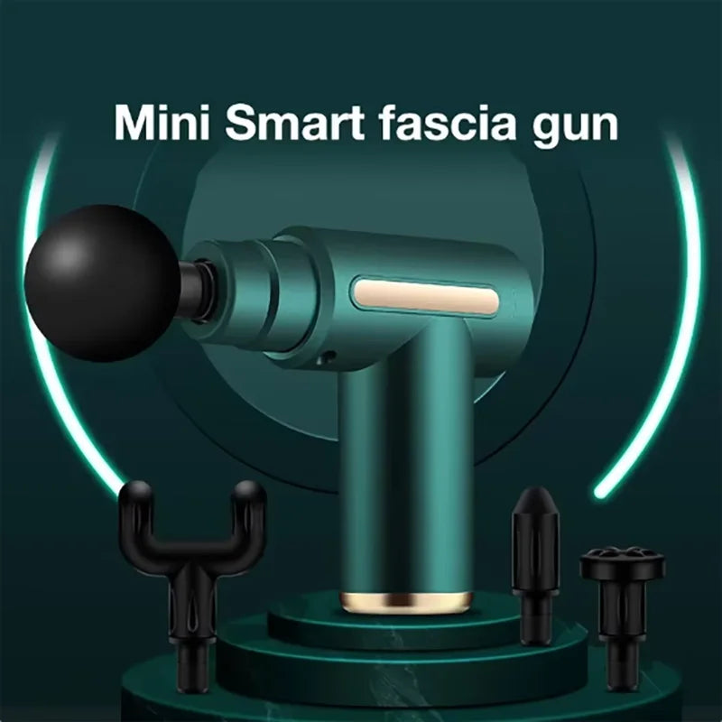 Mini Fascia Gun Sports Professional Wireless Massage Gun Muscle Relaxation Massage Equipment Fascia Gun Full Body Massager