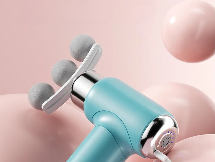 Massage Gun Portable Mini Handheld Fascia Gun Deep Tissue Muscle Relaxation Adjustable Speed Fascia Gun For Body Back Neck Legs