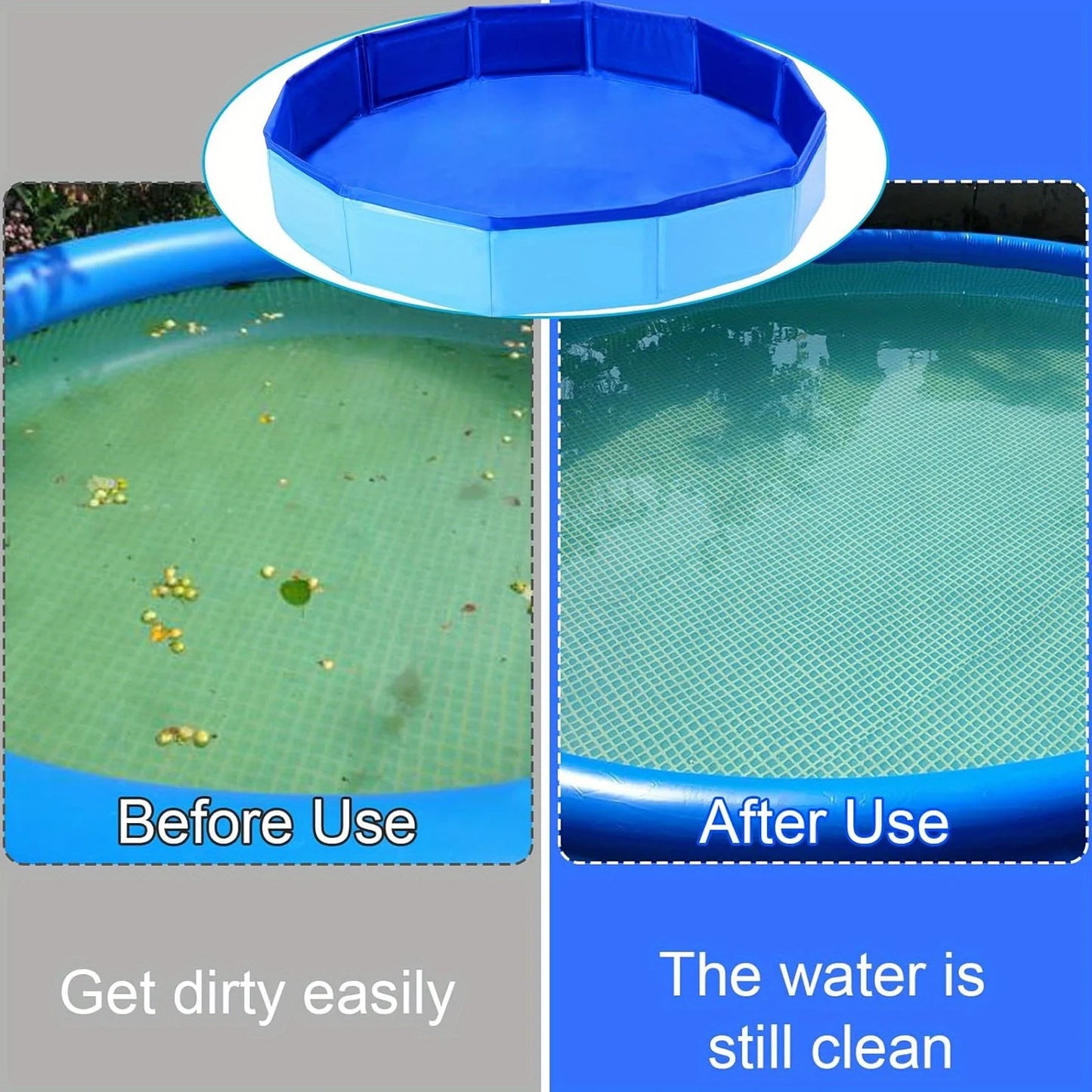 Inflatable Pool Foot Bath Basin, Swimming Pool Clean Feet, Foot Soaking Bath Basin for Pool Entry Ladder, Home Spa Treatment