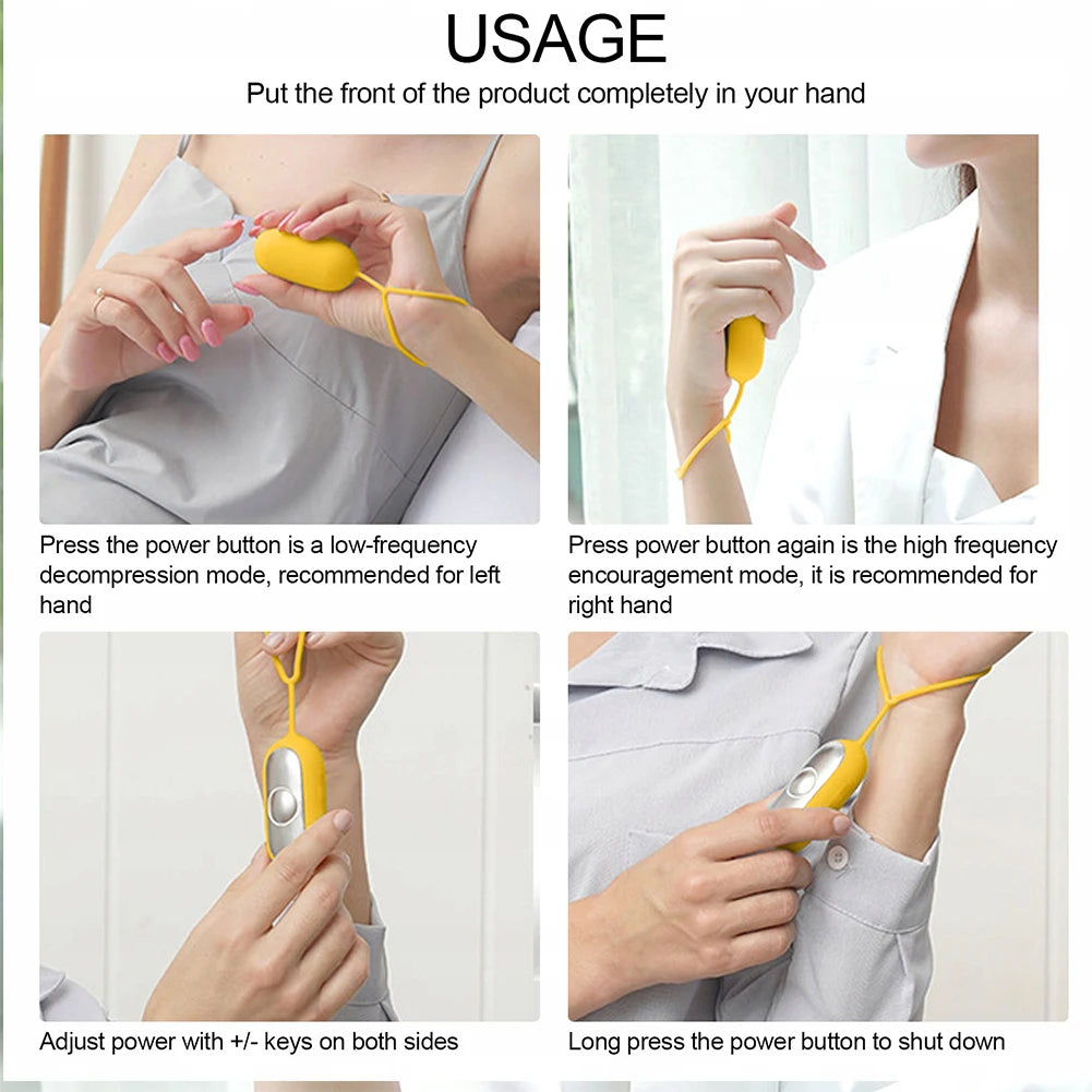 Sleep Aid Machine Anxiety Pressure Relief Handheld Micro-Current Instrument Improved Insomnia Artifact Sleeping Device for Home