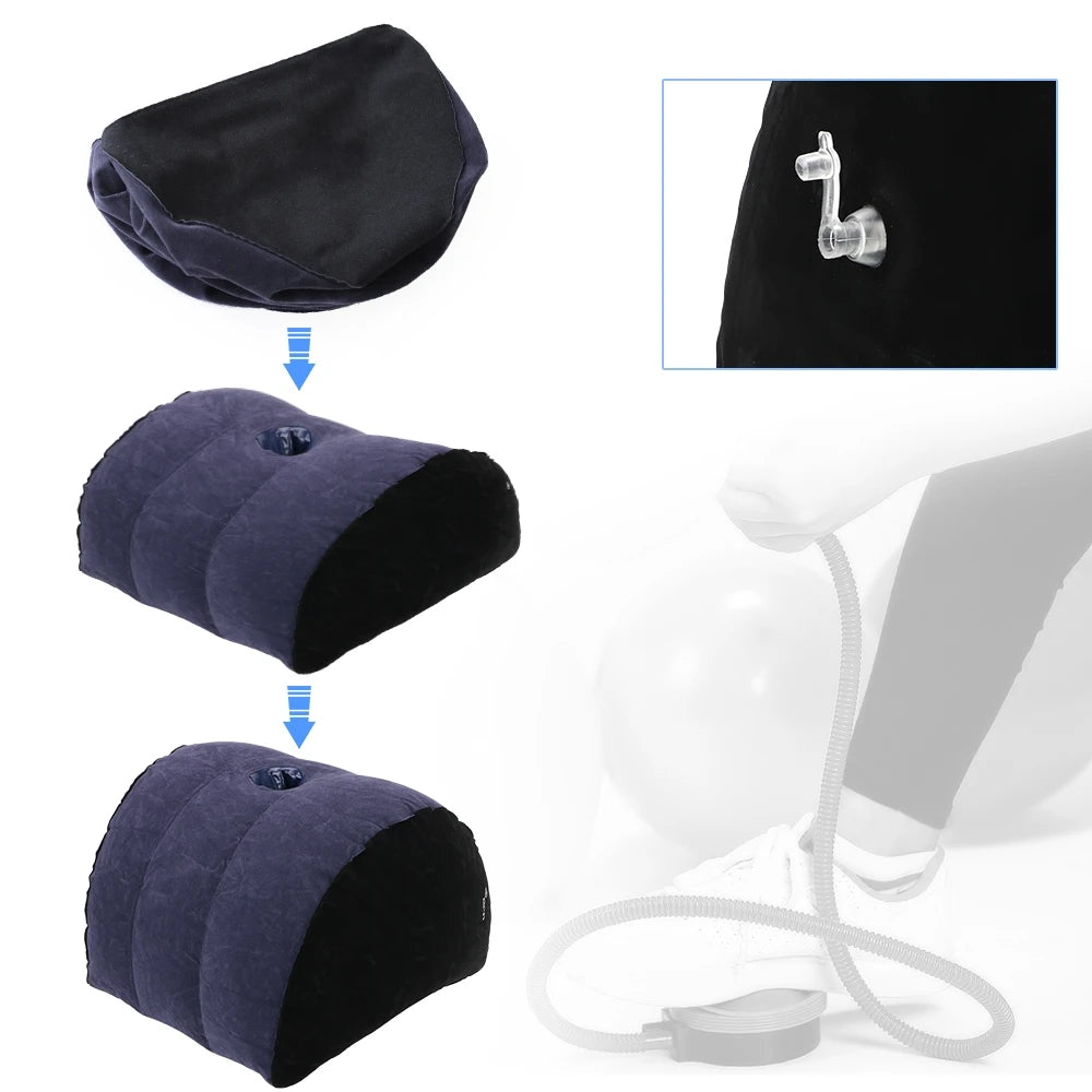Inflatable Love Pillow Wedge Position Cushion Furniture Aids Sofa Adult Magic Game Couples Pillows Husband And Wife Cushion