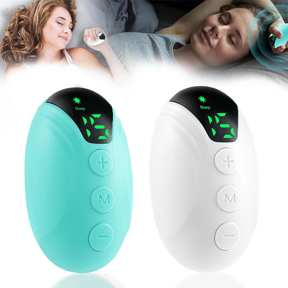 Handheld Sleep Aid Device Micro Current Intelligent Help Sleep Devices for Sleep Massager Relief Anxiety Stress Hypnosis Tool