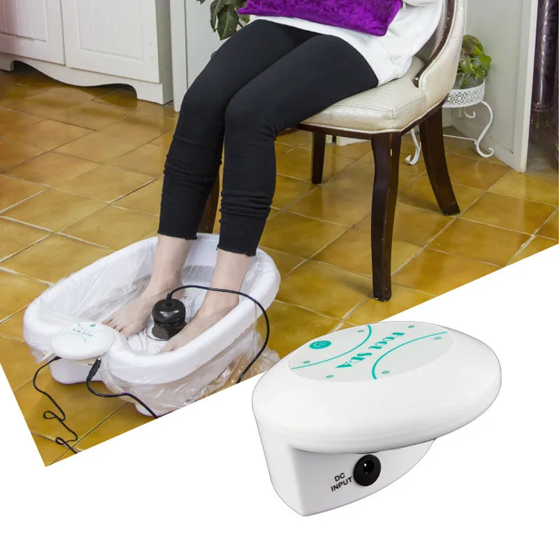 Detox Ionic Foot Spa Bath Machine Massage Foot Ionic Detoxification Relieves Fatigue Promote Good Health And Full For Vitality