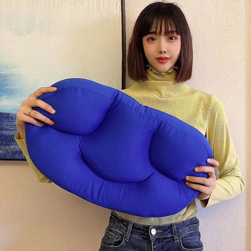 Egg Pillow Helps Sleeping Protects Waist Cushion Protects Cervical Neck Pillow Health Multi functional Core For Healthy Sleep