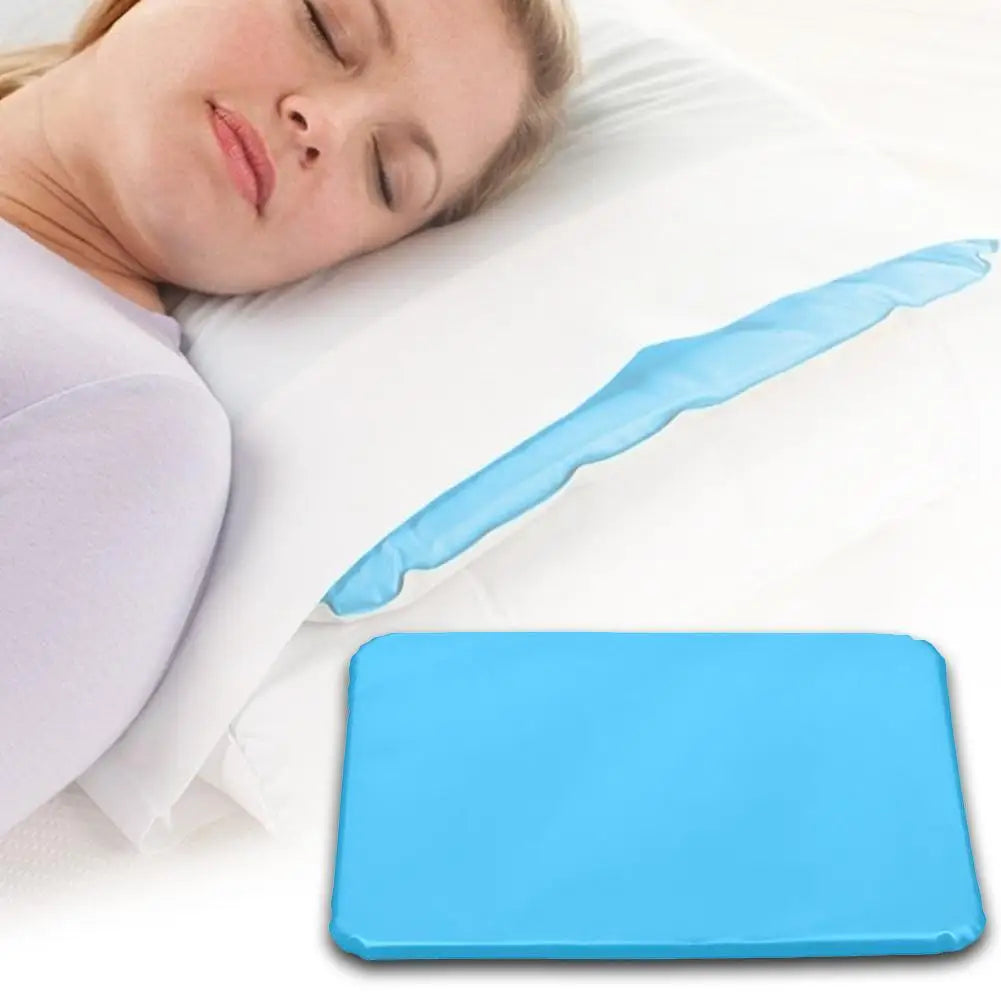 Ice Cold Pillow Massager Therapy Insert Cooling Gel Pad Pillow Mat Aid Cooling Gel Chillow Sleeping Pillow Aid Sleeping
