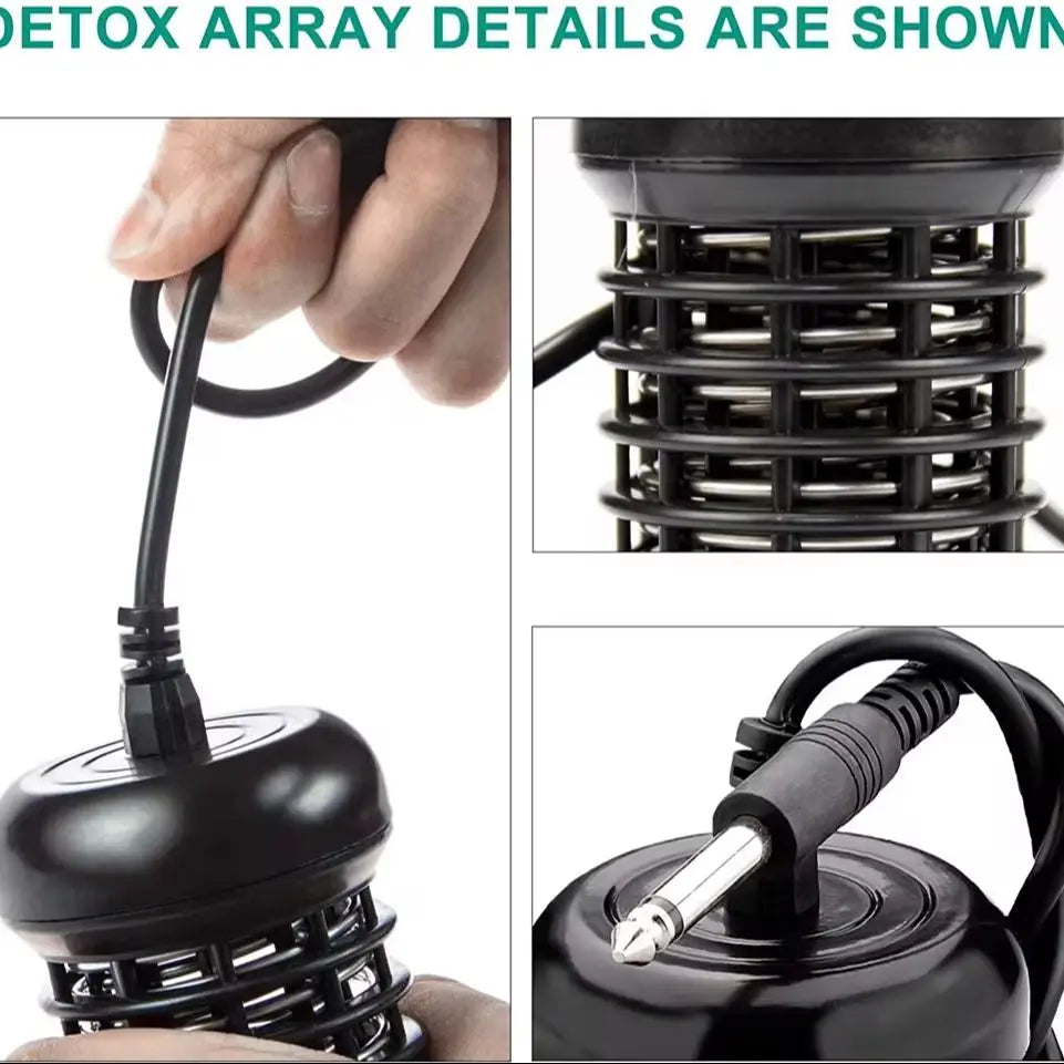 Foot Detox Ionic Spa Massager Machine Mini Electric Foot Spa Bath Cleanse Foot Best Care Arrays Aqua Footspa Bath Therapy Relax