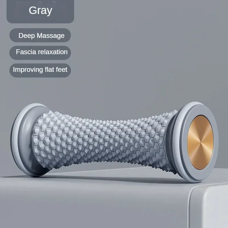 Foot Massager Massage Roller Yoga Massage Ball Plantar Fascia Roller Muscle Relaxation Care Plastic Manual Foot Massager Spa