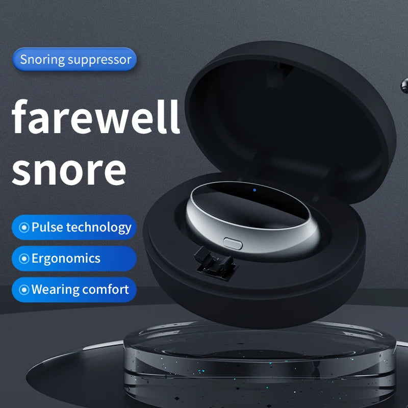 Smart Anti-Snoring Devices Magnetic Anti Snore EMS Easy Breathe Improve Sleeping Aid Apnea Guard Night Device Dropshipping