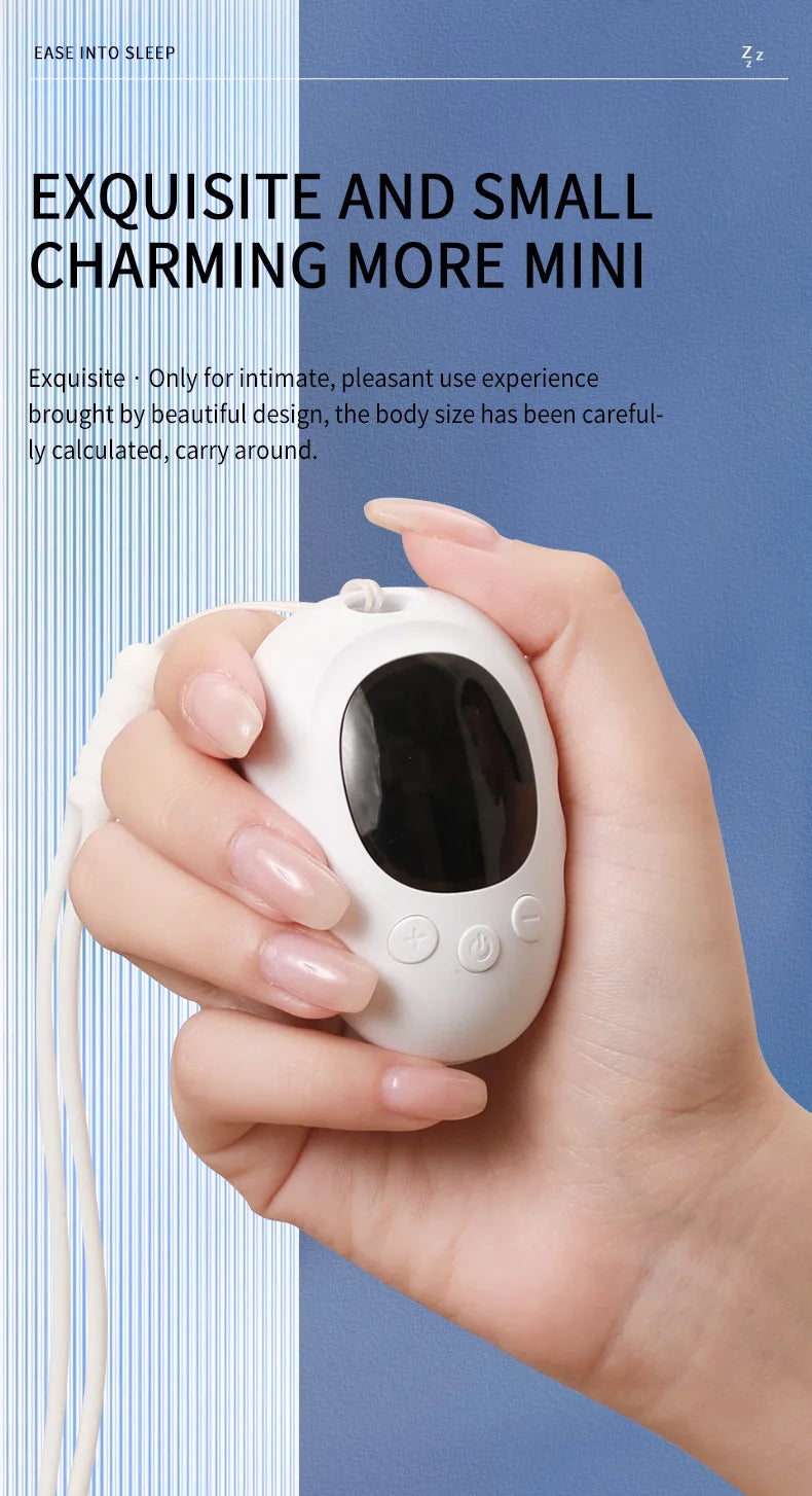 Handheld Sleep Aid Device Relaxation Pressure Relieve Insomnia Instrument Help Sleep Night Anxiety Therapy Relief Sleep Device