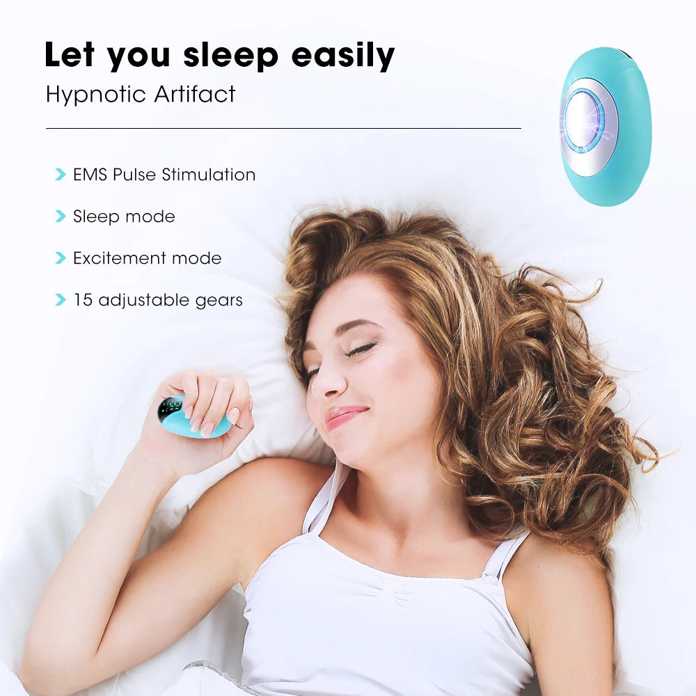 Smart Sleep Instrument Anxiety Relief Neuro Sleep Nerves Insomnia Soothe Device Healthy Pulse Stimulation Hand Held Sleeping