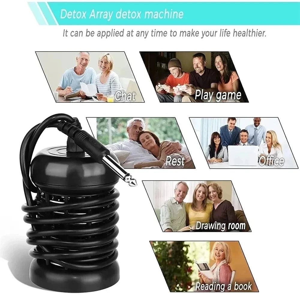 Foot Detox Ionic Spa Massager Machine Mini Electric Foot Spa Bath Cleanse Foot Best Care Arrays Aqua Footspa Bath Therapy Relax