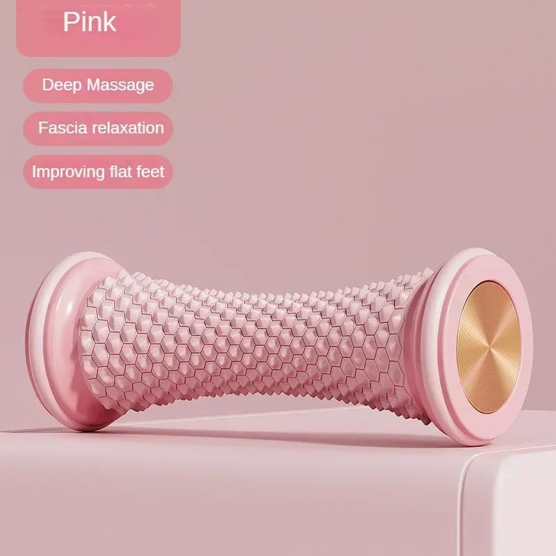 Foot Massager Massage Roller Yoga Massage Ball Plantar Fascia Roller Muscle Relaxation Care Plastic Manual Foot Massager Spa