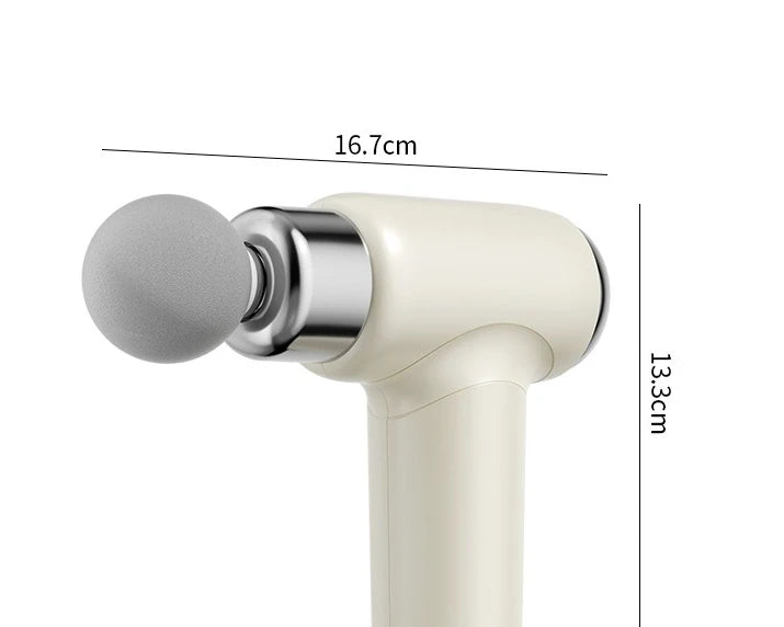 Massage Gun Portable Mini Handheld Fascia Gun Deep Tissue Muscle Relaxation Adjustable Speed Fascia Gun For Body Back Neck Legs
