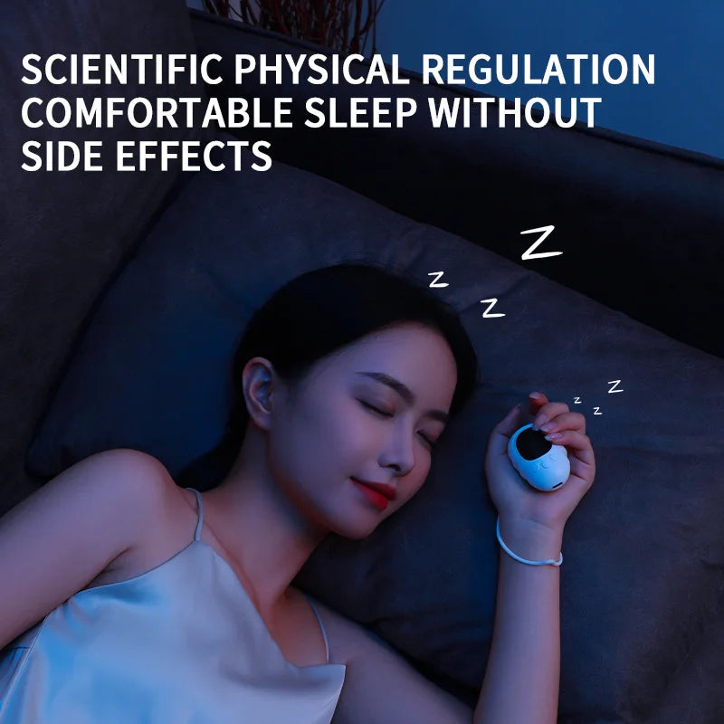 Handheld Sleep Aid Device Relaxation Pressure Relieve Insomnia Instrument Help Sleep Night Anxiety Therapy Relief Sleep Device