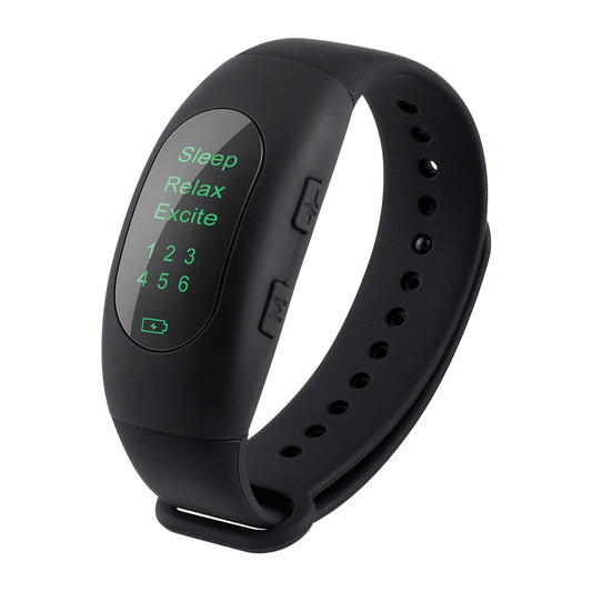 CES Intelligent Wristband Fast Sleeping Device Rest Hypnosis Relief Anxiety Insomnia Artifact EMS Microcurrent Sleep Aid Watch