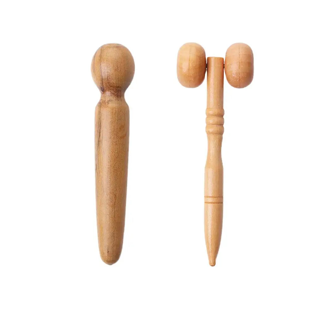Thai Massage Soreness Relieve Foot Spa Tool Wooden Massage Stick Acupressure Pen  Reflexology Massager Foot Body Massage