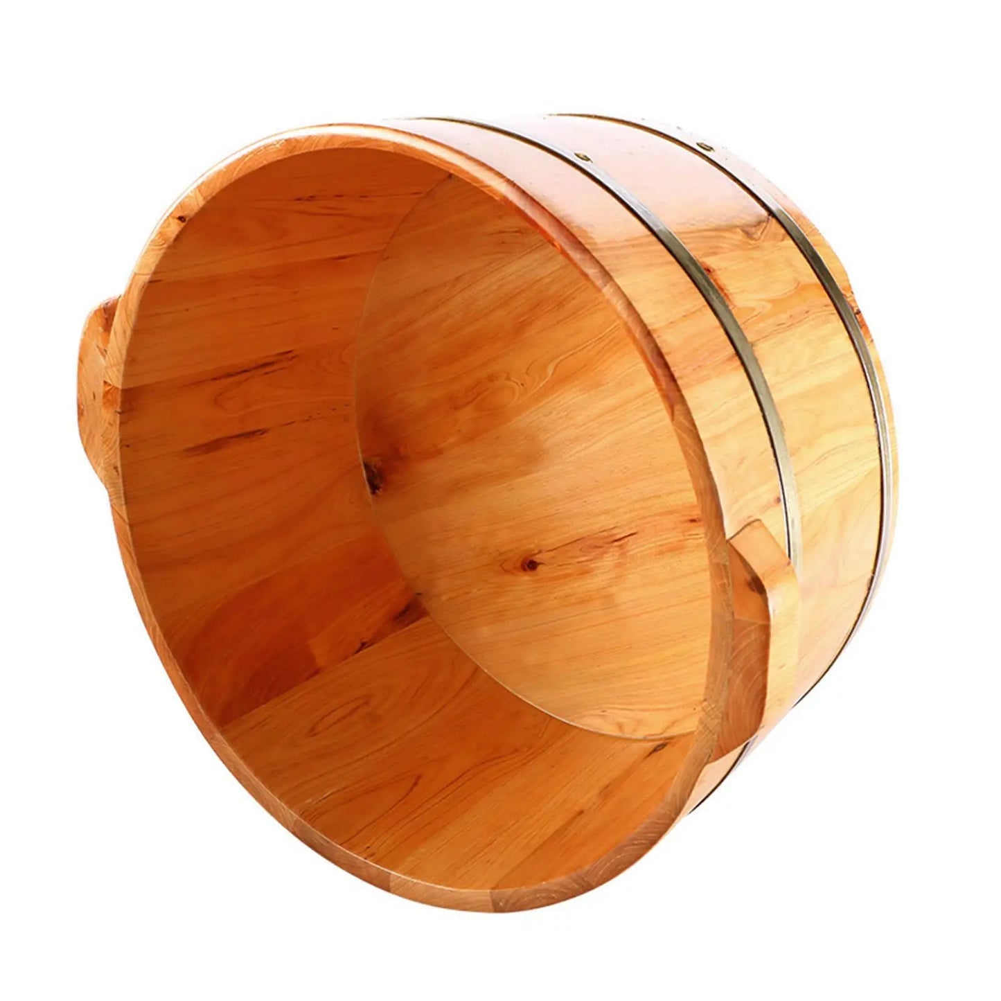 Foot Bath Basin Feet Soaking Tub Footbath Bucket Wooden Foot Bath Soak Foot Tub for Women Men Bathroom Soaking Feet Foot SPA
