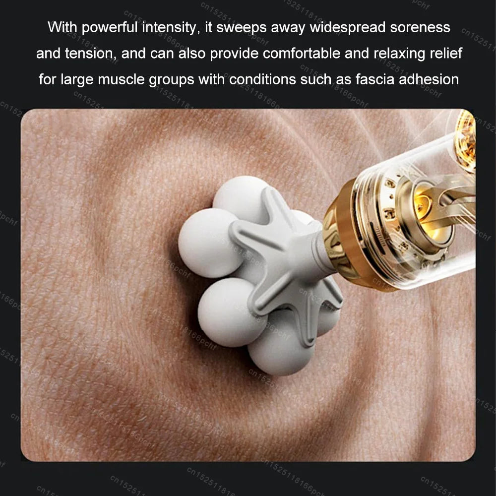 Massage Gun Smart Hit Fascia Gun for Body Back Waist Shoulder Massager Relaxation Fitness Electric Muscle Masajeador Slimming