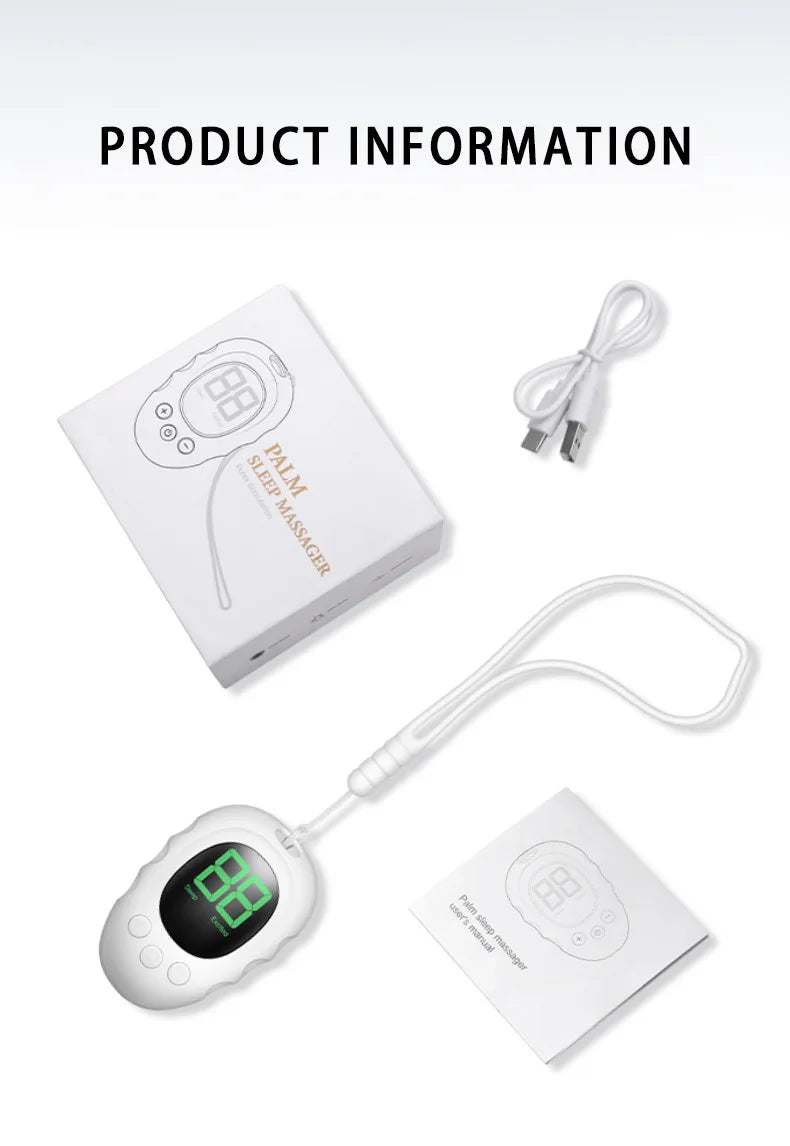 Handheld Sleep Aid Device Relaxation Pressure Relieve Insomnia Instrument Help Sleep Night Anxiety Therapy Relief Sleep Device
